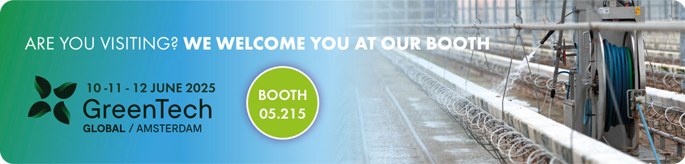 GreenTech Global Amsterdam, booth 05.215